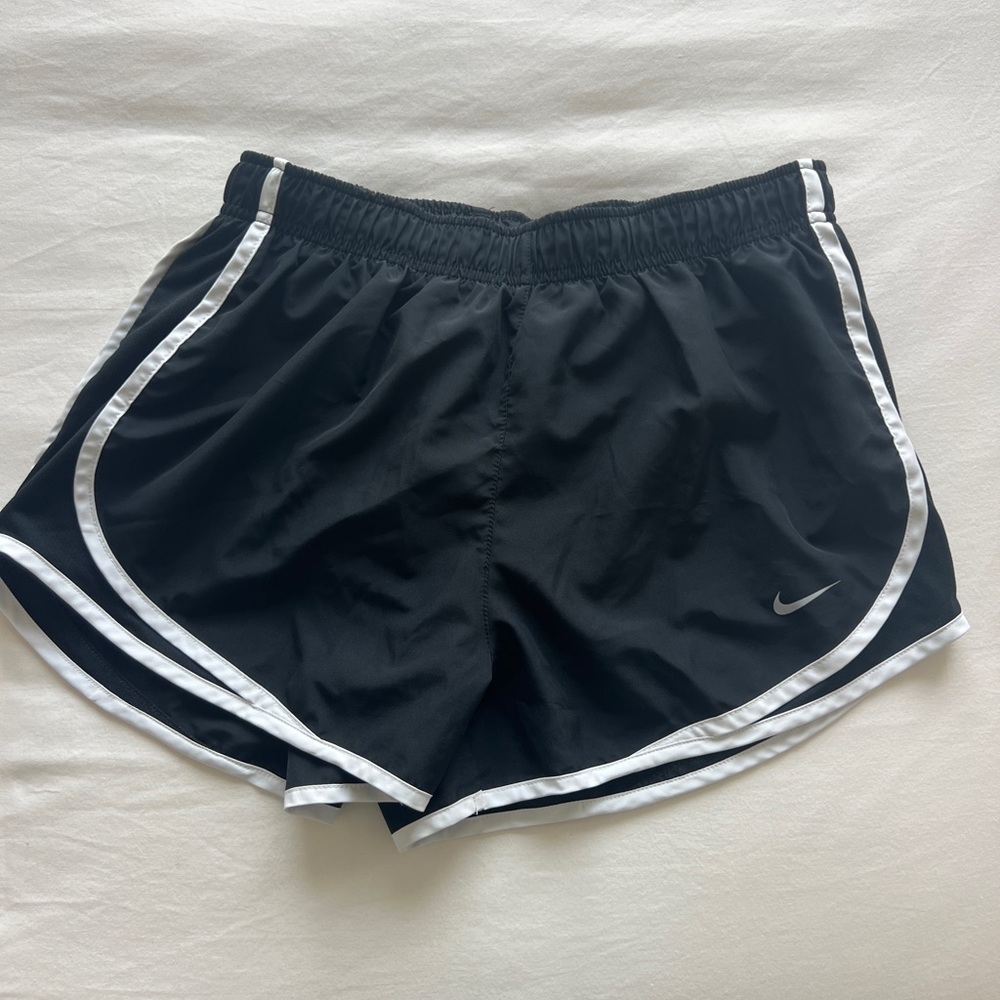 Nike dri fit black shorts